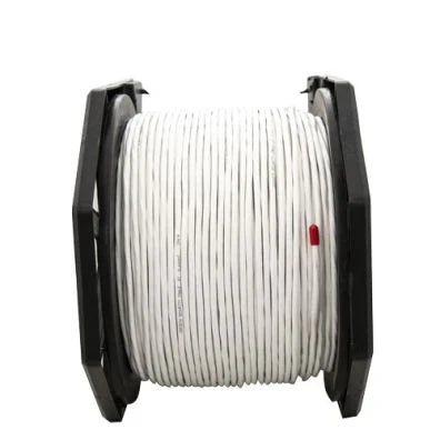 GlobalCable 4 Core 14/0.20 Unscreened Security Cable – 300m White Roll