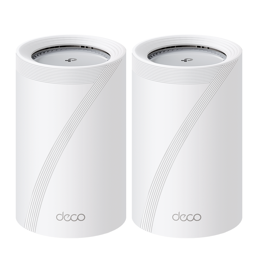 TP-Link Deco BE65 Pro (choose up to 3-Pack) BE11000 Tri-Band Whole Home Mesh Wi-Fi 7 System with 5GbE, 2.5GbE & 6GHz Band