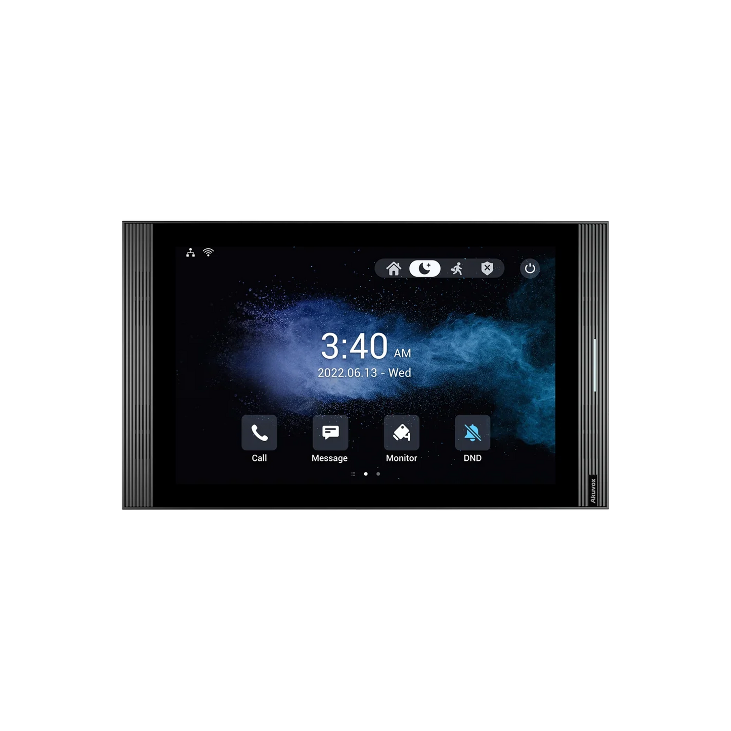 Akuvox S567W 10″ Android 12 Indoor Monitor – Wi-Fi 6, Touchscreen, Smart Voice Assistant & Surface Mount (Grey) SKU:S567W-SEC