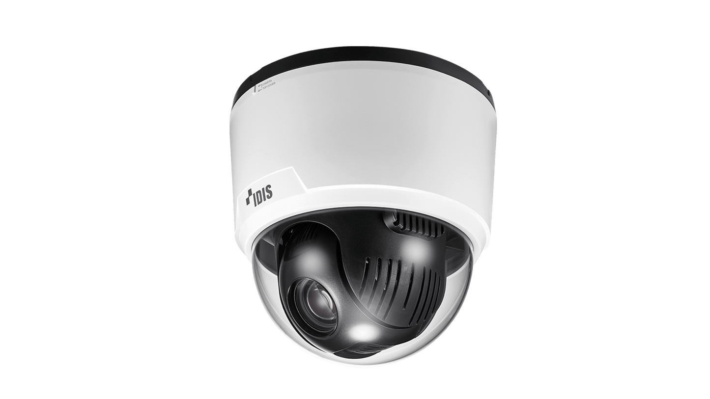 IDIS DC‑S6261X‑A 2 MP Compact Indoor PTZ Camera — 12× Zoom, WDR, Smart Failover, NDAA Compliant