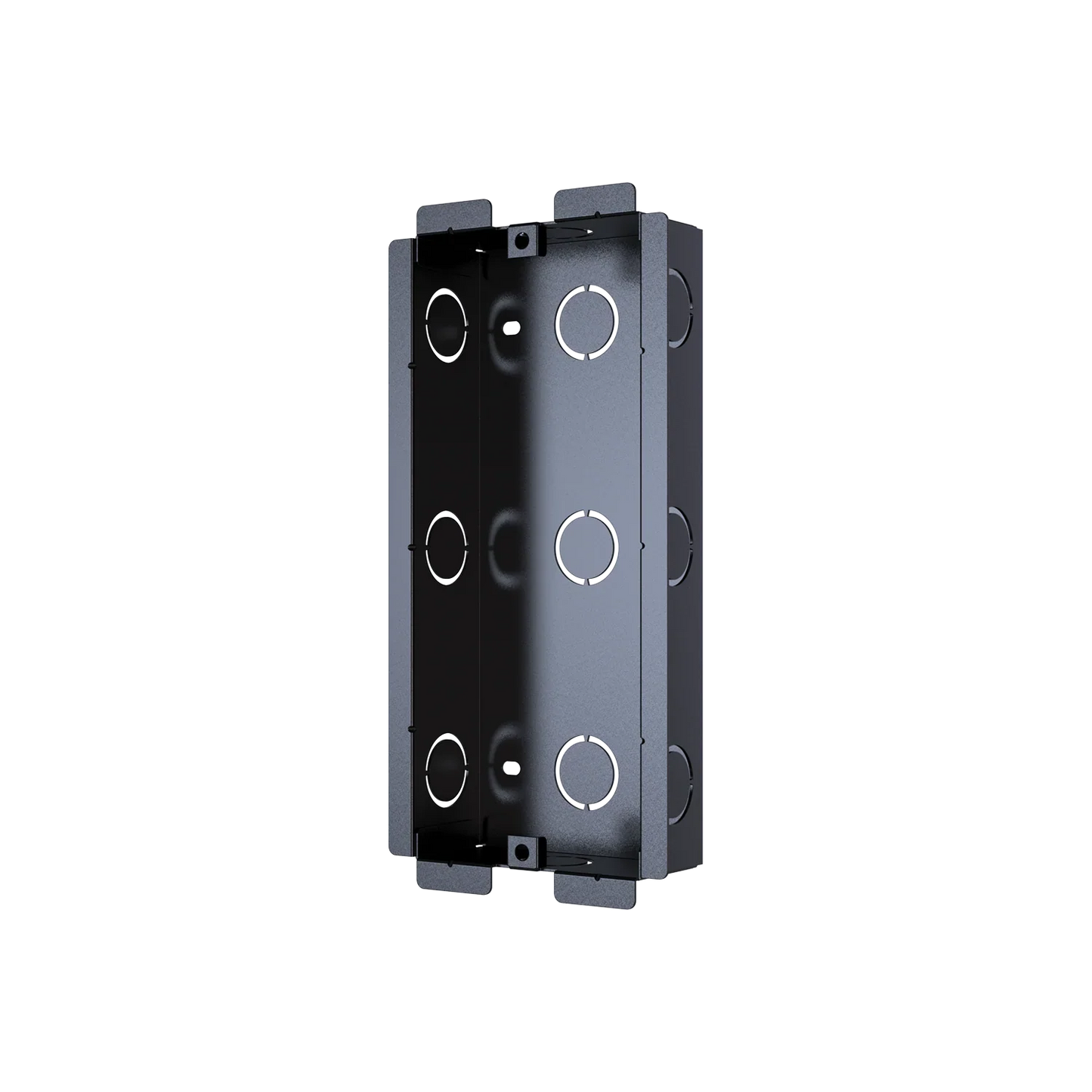 Akuvox R20K / R20B In-Wall Flush Mount Box V2 – Steel Back Box for Video Intercom Installation | 207×89×40mm
