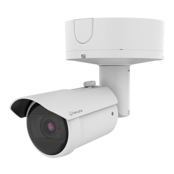 Hanwha Vision HV-XNV-6123R 2MP AI IR Outdoor Bullet Camera with 12x Zoom x series