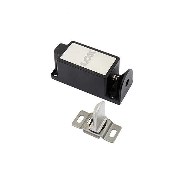 LOX CL0001-12-8 | Surface Mount Cabinet Lock – Non-Monitored – 12VDC – 150 kg Holding Strength – 8m Cable – Manufacturer’s Warranty Applied