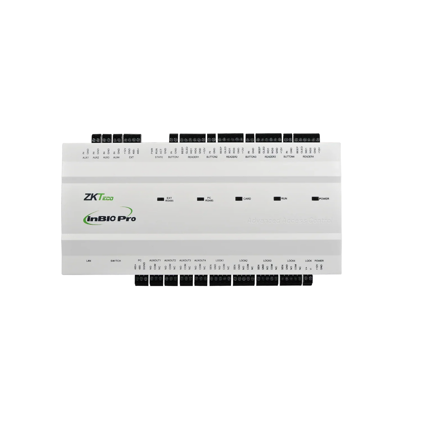 ZKTeco InBio‑460 Pro | 4‑Door IP Biometric Access Control Panel – 20,000 Fingerprints / 60,000 Cards / 100,000 Events