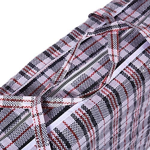 3 Pack Storage Bags 77x54x13cm Waterproof with Zipper for Quilts Clothes Organizing
