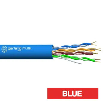 Garland Cat5E UTP Cable – 4 Pair, Solid 24AWG, 305m Box | TC500002 | UL Listed, Blue PVC Jacket, ANSI/TIA 568-C.2 Compliant