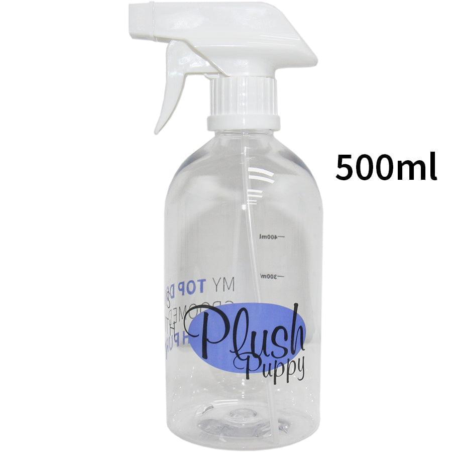 Plush Puppy 500 ml clear plastic trigger spray bottle
