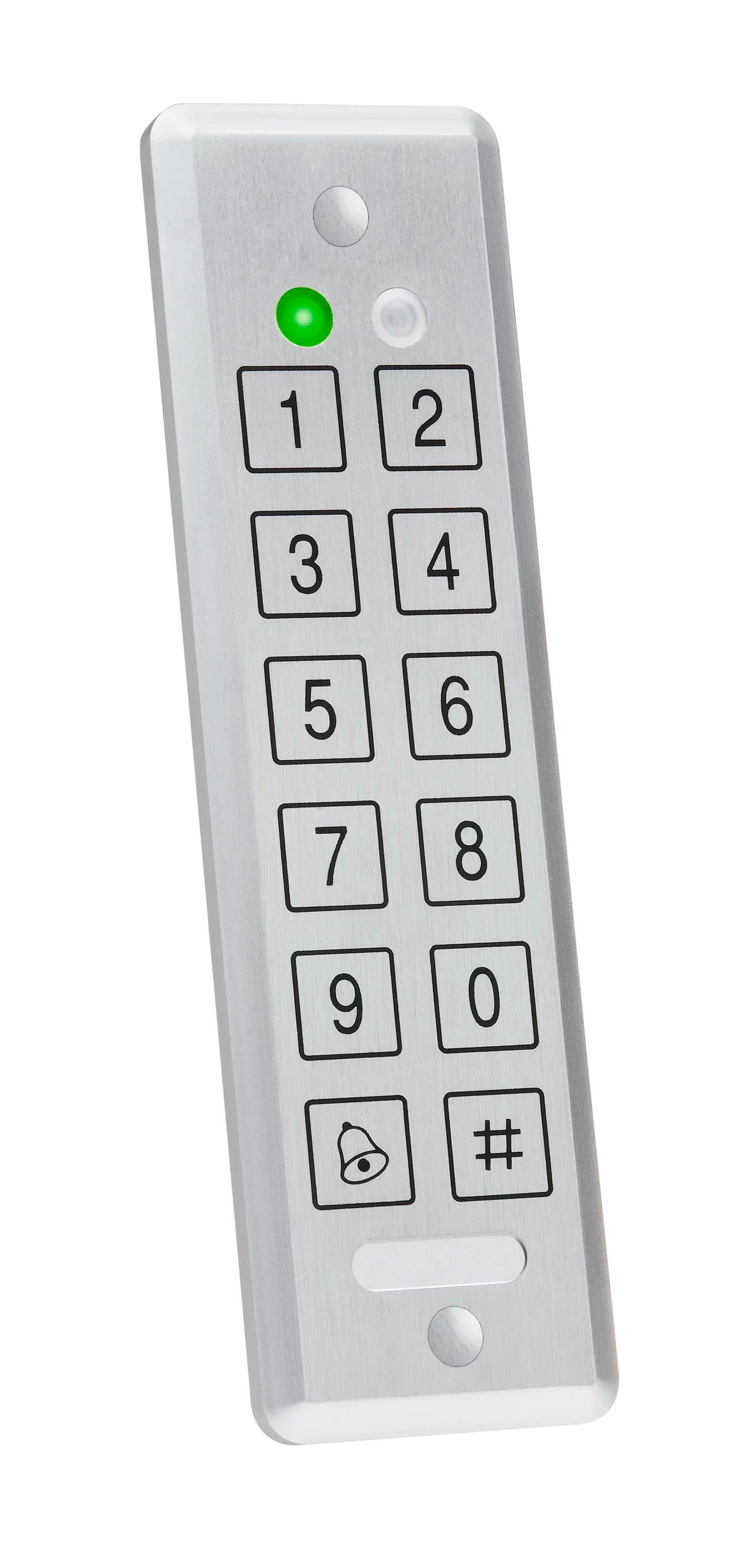 Rosslare AYC-E60N Backlit goPROX® & PIN Reader – HID/EM Format, Convertible 500-User Standalone Keypad & Reader, IP65 Rated