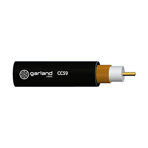 Garland CC59 RG59B/U 75 Ohm Coaxial Cable – 100m Roll