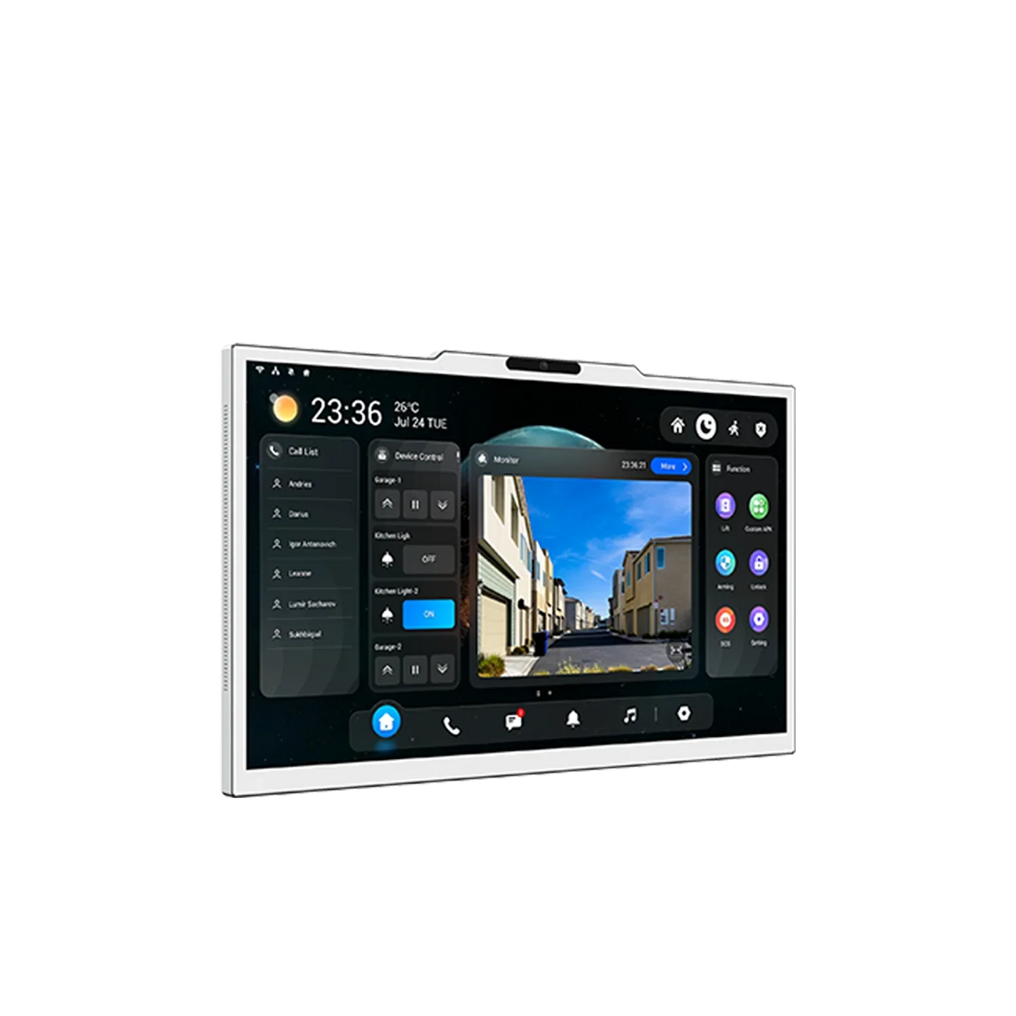 Akuvox X937A 15.6″ Indoor Monitor with Android 14 OS – Full HD Display, Wi-Fi 6, HDMI NVR Integration (Grey) SKU:X937A-SEC