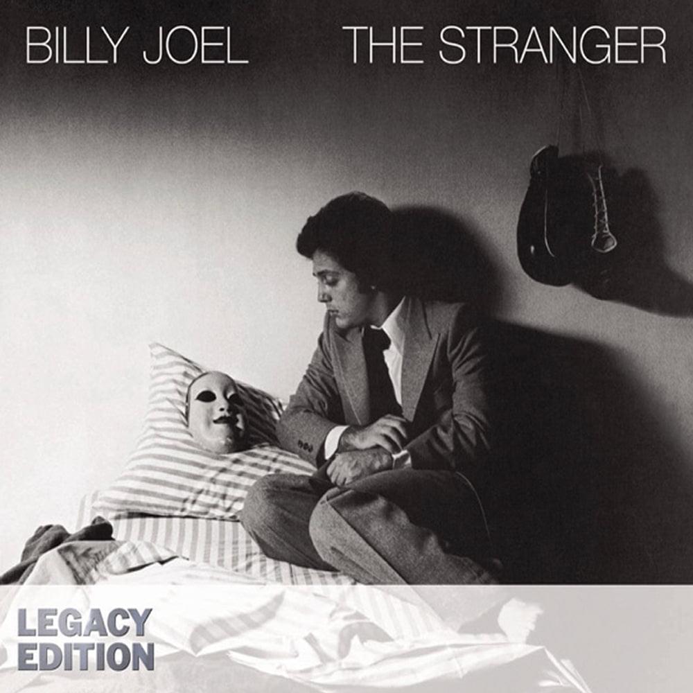 Vinyl album cover artwork reading Billy Joel and The Stranger, Legacy Edition badge