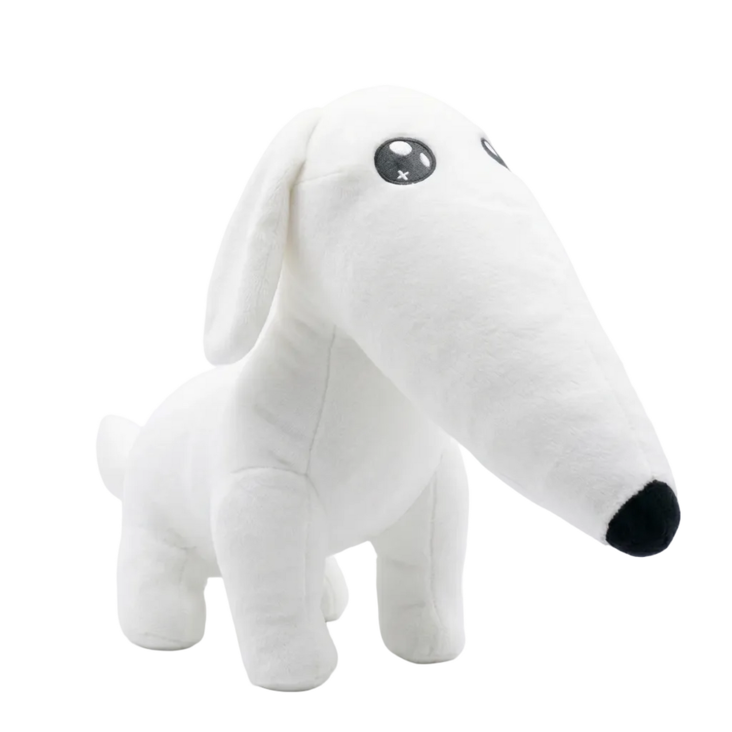 Borzoi Dog Plush Long Nose Dog Plush Let Me Do It For You Meme Handmade Plush 40cm