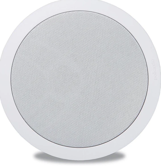 CMX CSK-56W 5" Quick Fit Dual Cone Ceiling Speaker – 6W, 100V Line with White Metal Grille