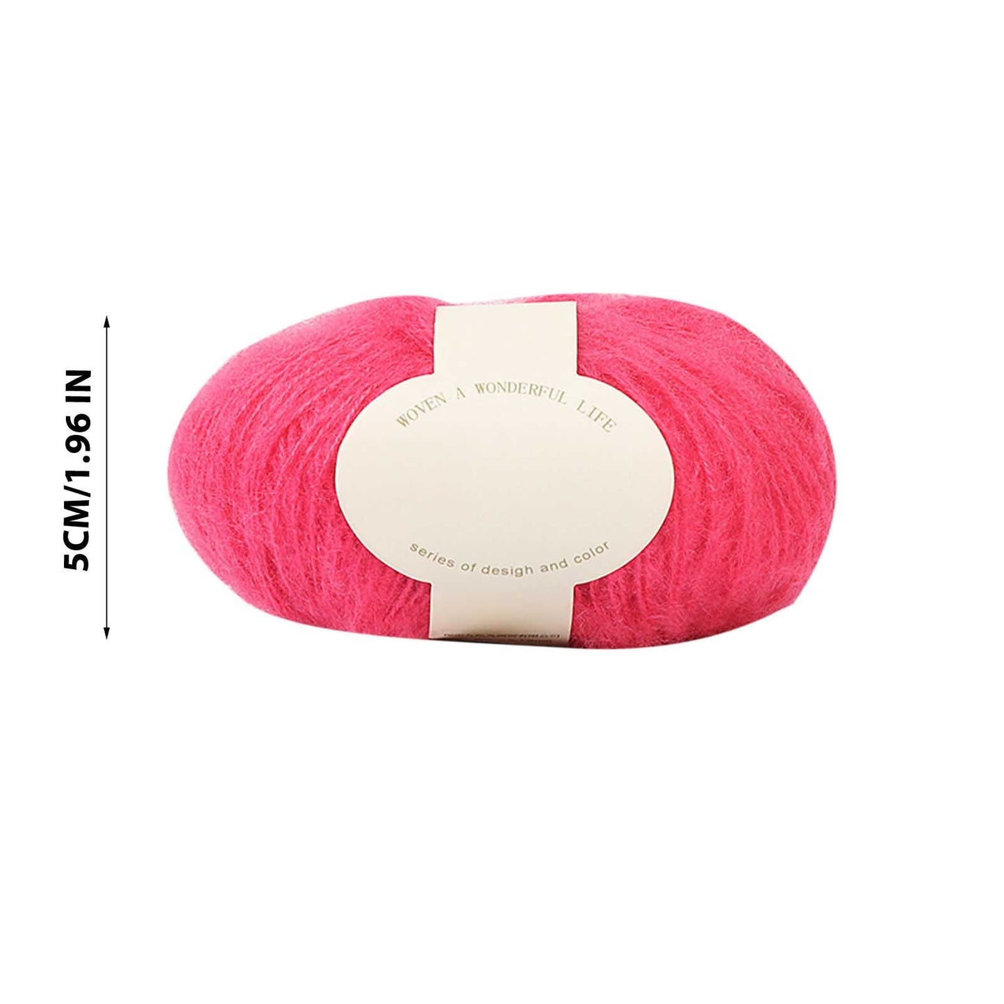 Clearance! Boovnll Mohair Yarn, Soft Yarn for Crocheting, Hand Knitting Hats, Sweater, Scarves, Crafts, Home Decorations, DIY Kids Toys, Yarn 11