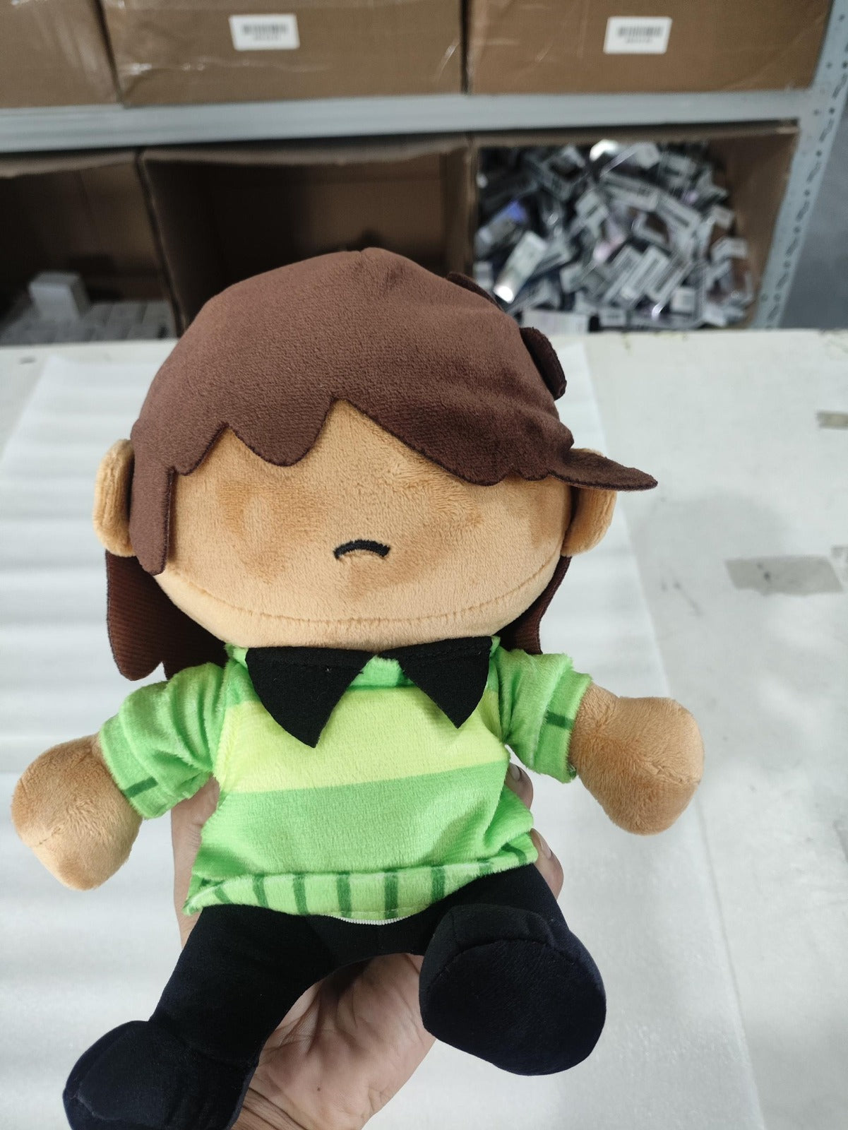 Kris Dreemurr Plush Doll - Handmade Indie RPG Fan Collectible Stuffed Toy