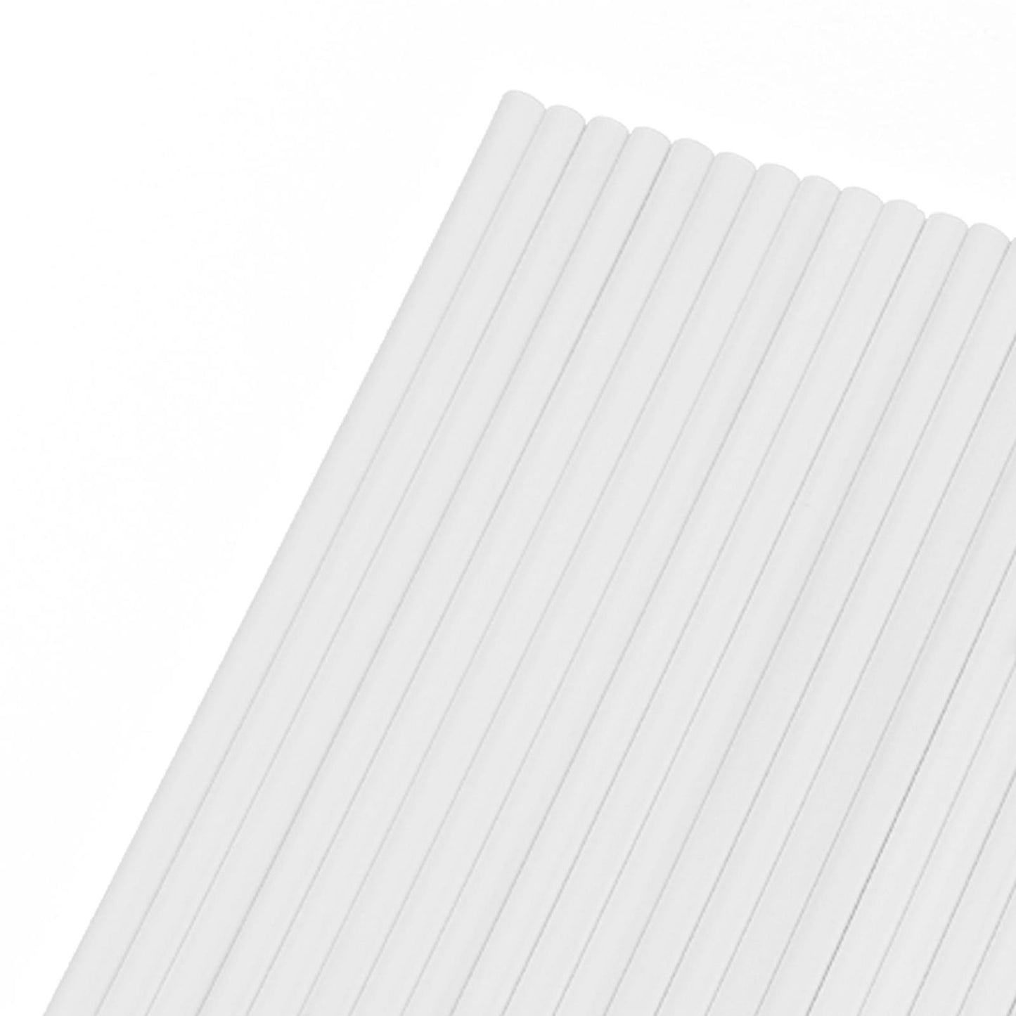 White slatted panel with parallel grooves for multi-layer clothing storage