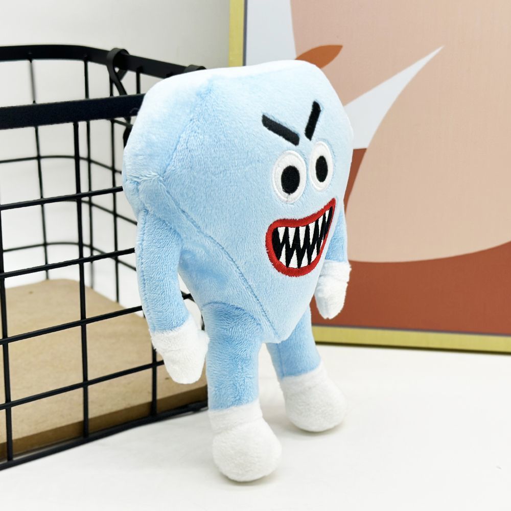 Diamond Plush Save the Shapes Game Plush Handmade Plush 18cm
