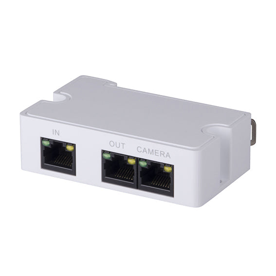 Dahua PFT1300 PoE Extender – IEEE 802.3af/at Compliant, 3-Port Passive PoE Repeater with 300m Transmission Range