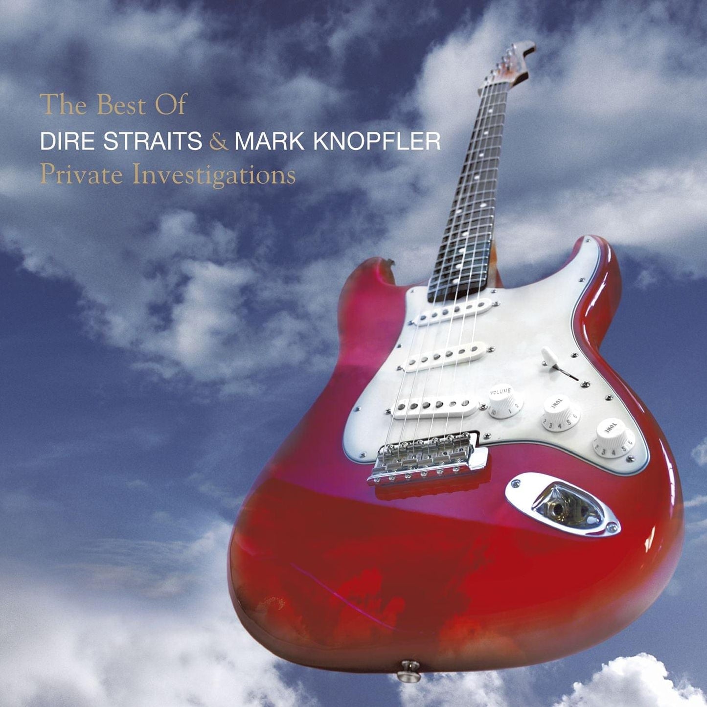 Double vinyl album cover for Dire Straits & Mark Knopfler, 'Private Investigations'