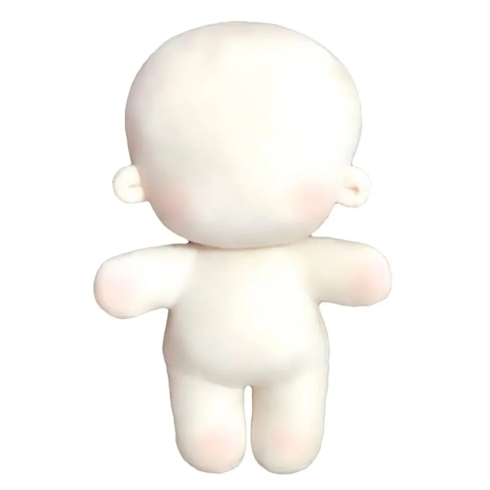 Blank Body Plush Doll 20cm Customizable Naked Plush Base for DIY Cosplay, Craft & Gift