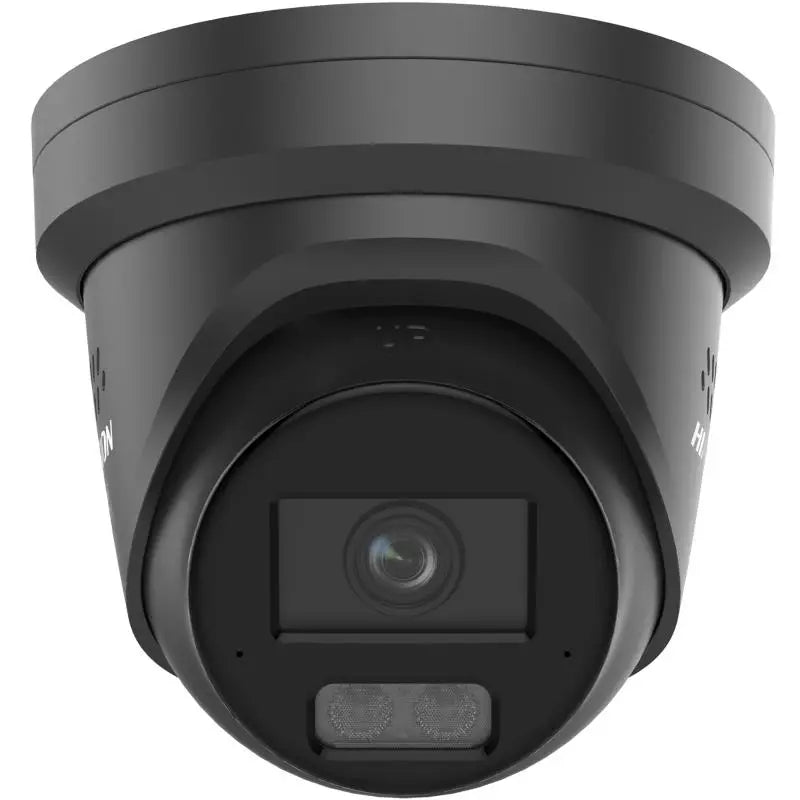 Hikvision DS-2CD2387G2-L(U) 8MP ColorVu Fixed Turret Network BLACK Camera – 4K Full-Color, Built-in Mic, Deep Learning Analytics, IP67 Weatherproof