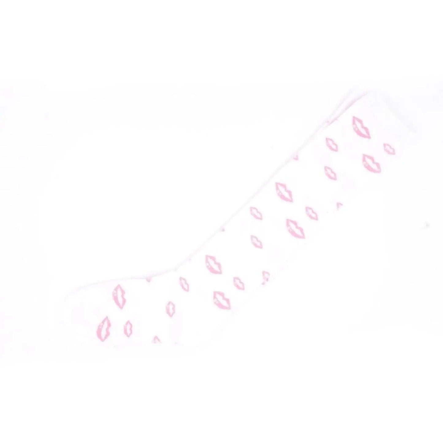 Rosy Lips Ladies White Knee High Socks Long Womens AU Stock