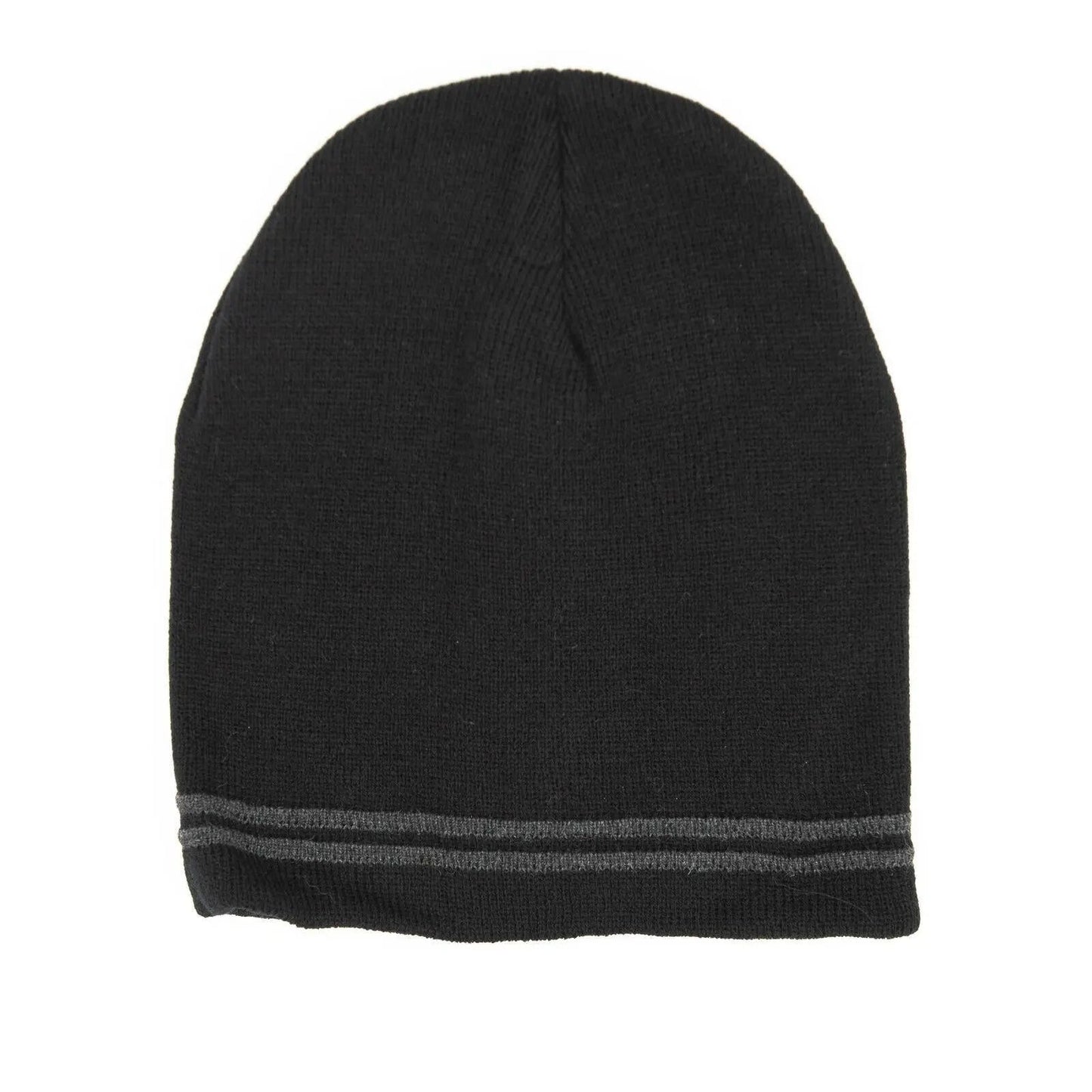 Men Warm Hat Beanie Cap Winter Knit Ski Plain Cuff Mens Slouchy Hats AU Stock