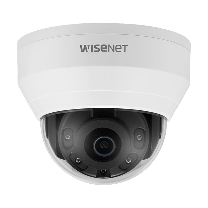 Hanwha Q (QND-8010R) 5MP Indoor Dome Camera – H.265, 2.8mm Lens, 120dB WDR, 20m IR, WiseStream II