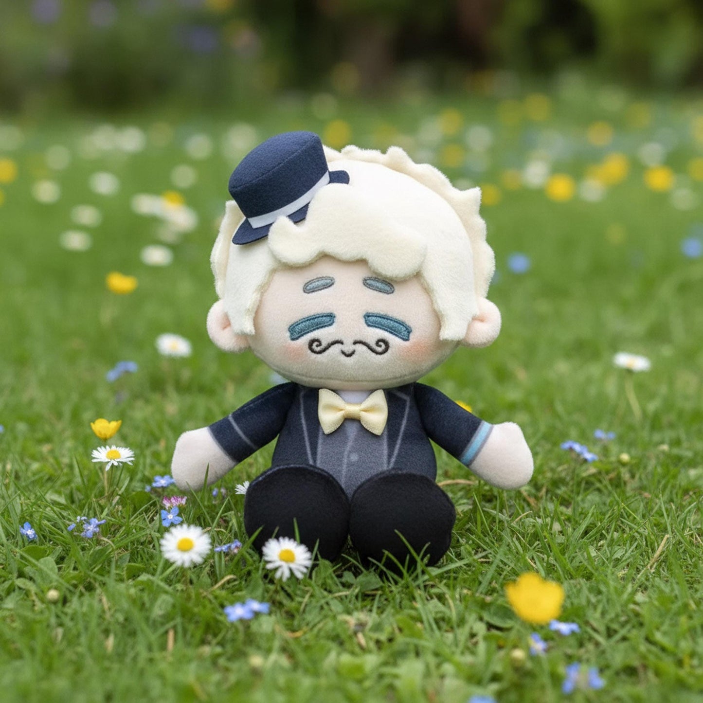Aziraphale Plush GO Divine and Demonic Apocalypse Series Handmade Plush 15cm