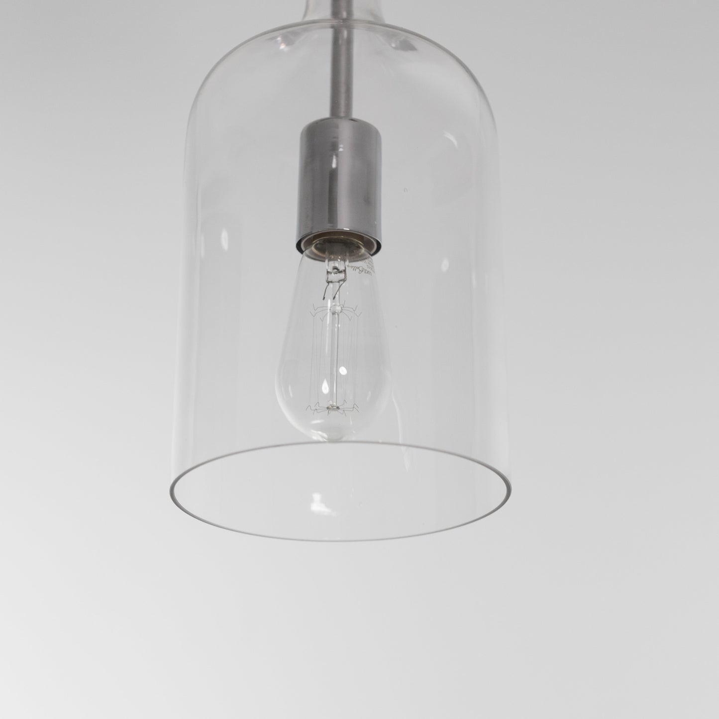 Kendal Glass Pendant Light - Chrome