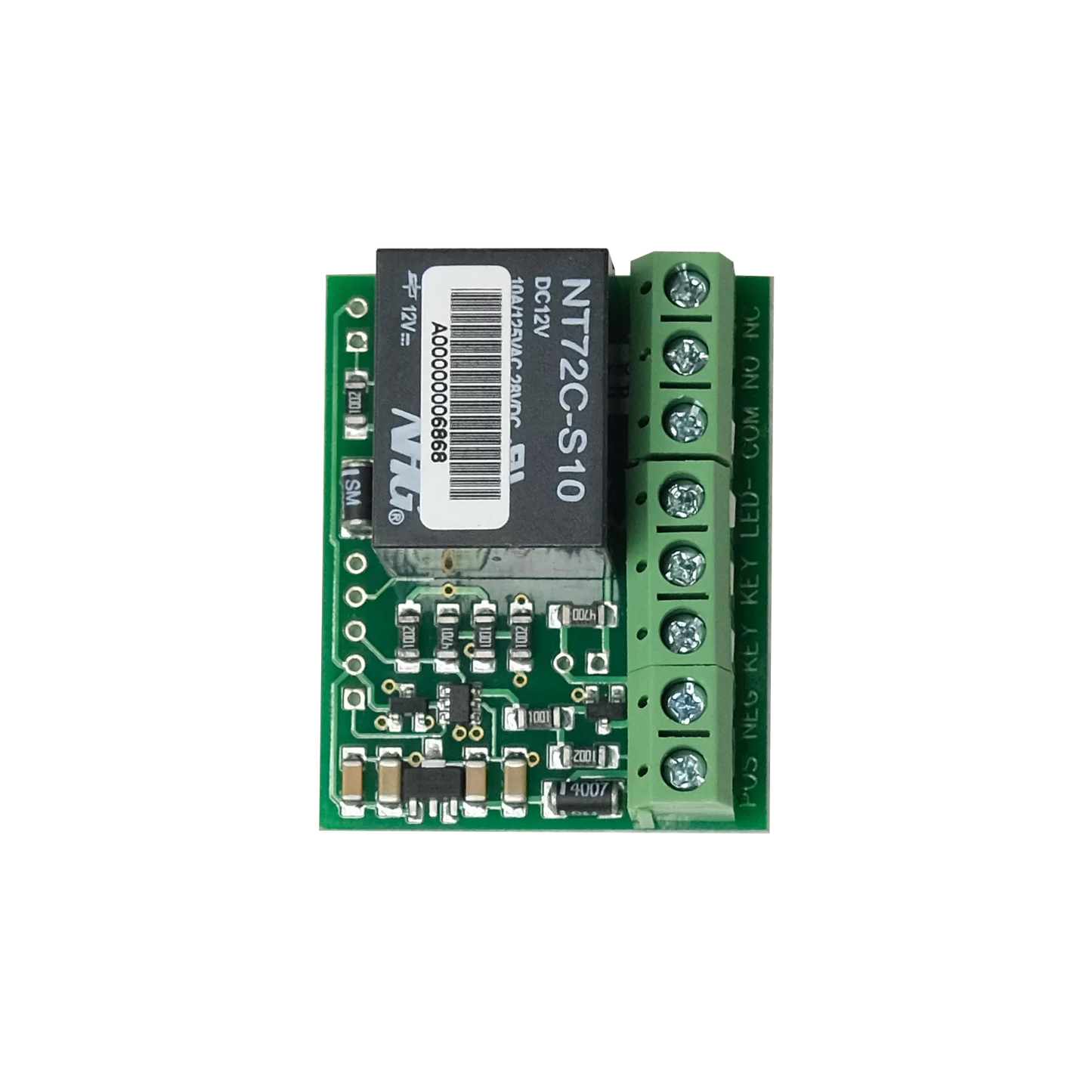 Stepper Relay Clutch Relay with External LED Indication - 12VDC Coil Input - KE04-004-A