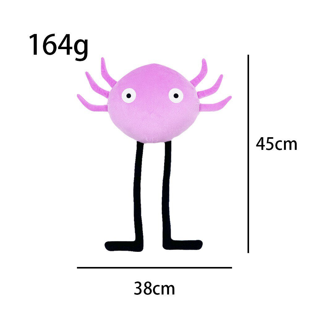 Kinito Plush KinitoPET Axolotl Plush Horror Game Plush Handmade Plush 45cm