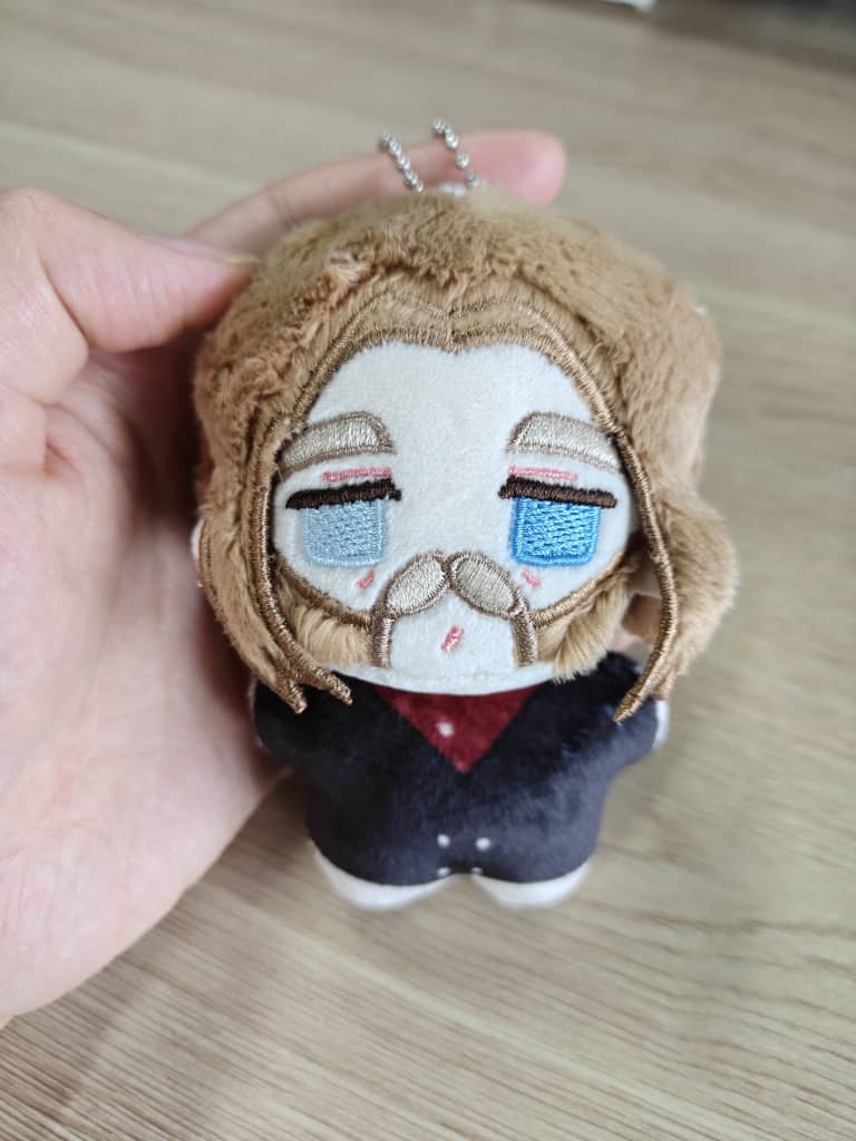 Micah Bell Plush White Hat Western Gunslinger Villain Plush Handmade Plush 10cm