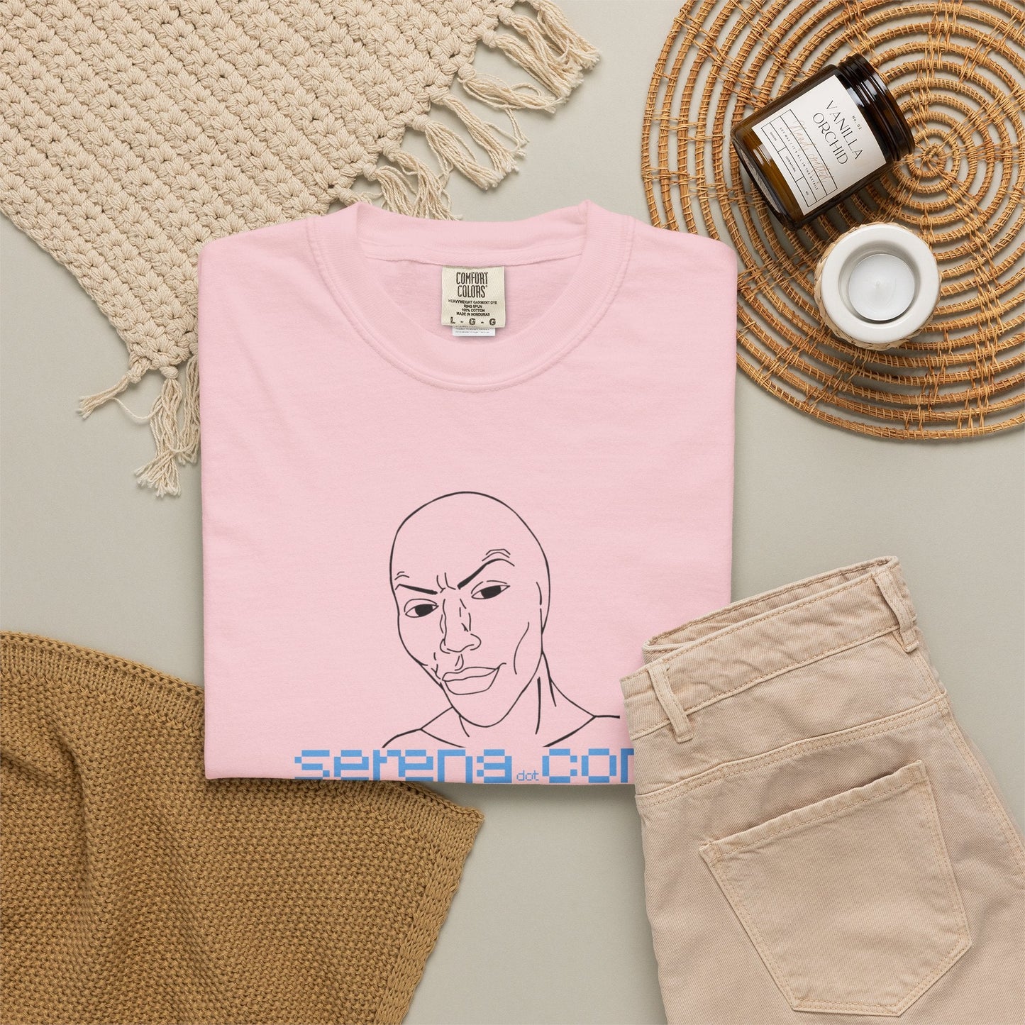 Stop Stealing Our Design Graphic Tee Serena | Minimalist Line Art Anti Theft Shirt | Comfort Colors | Aprasi