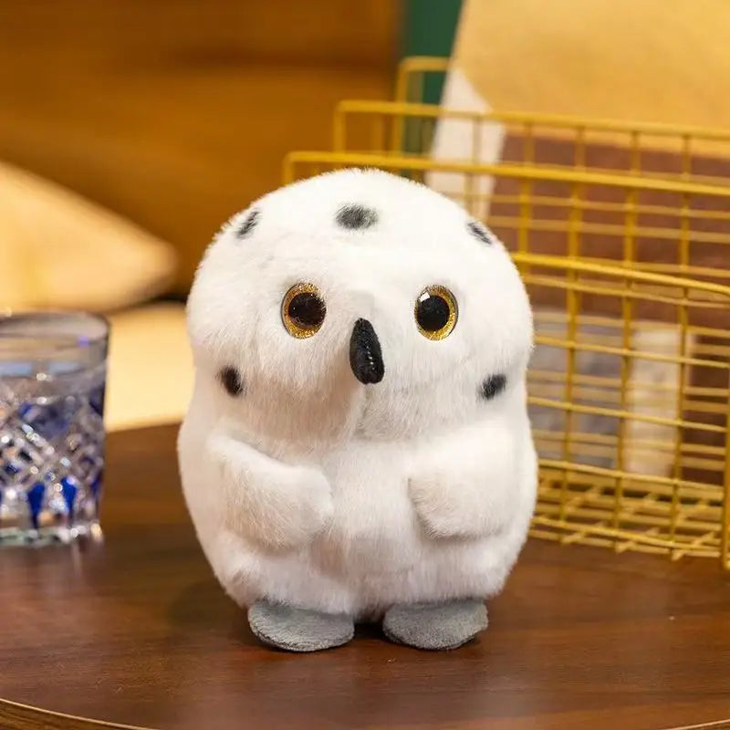 Mouse Plush Cow Plush Owl Plush - Kawaii Healing Animal Stuffed Toys 18cm Desk Decor