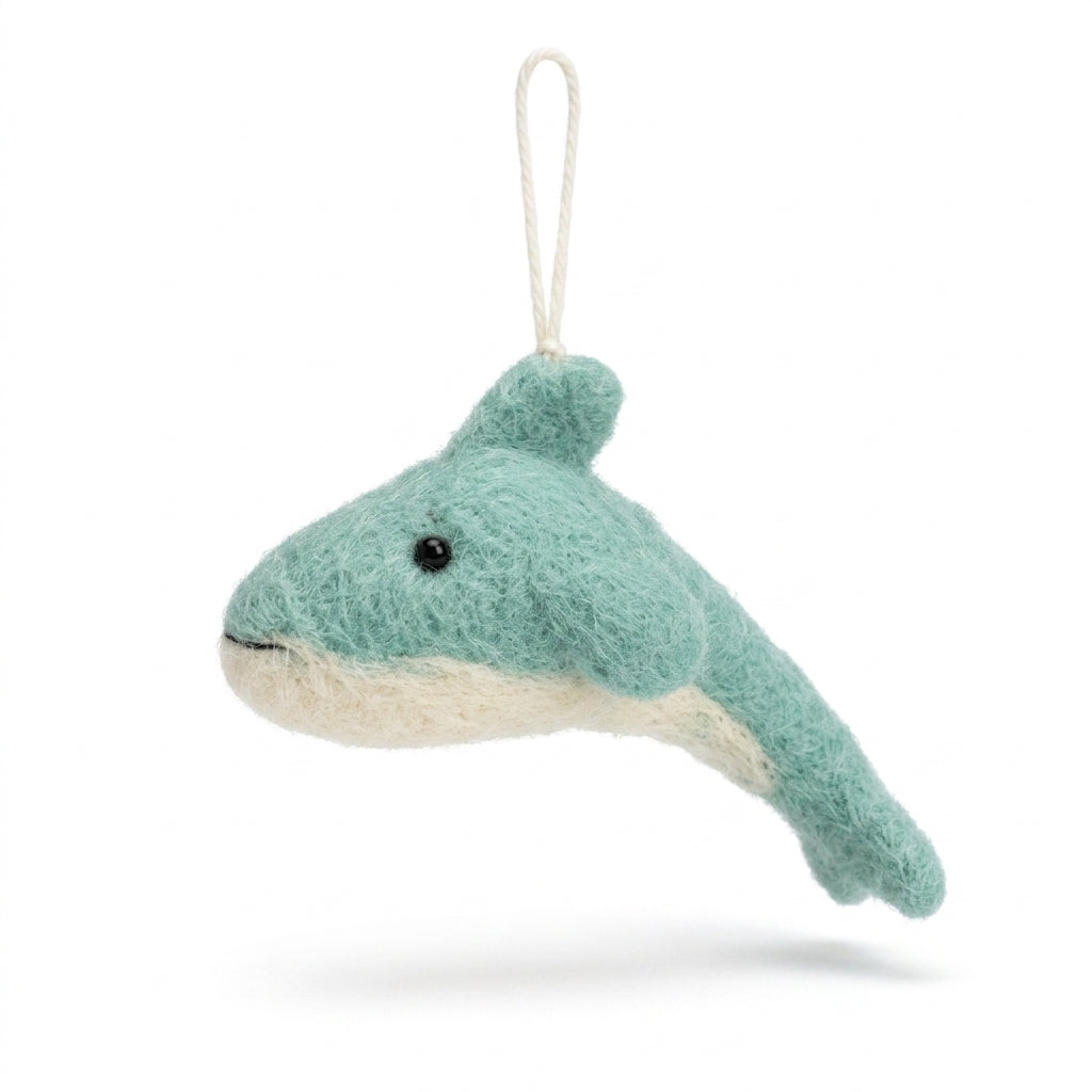Handmade Wool Felt Ocean Creature Ornaments