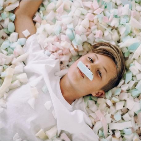 Large 112cm bean bag foam filling, pastel foam cubes