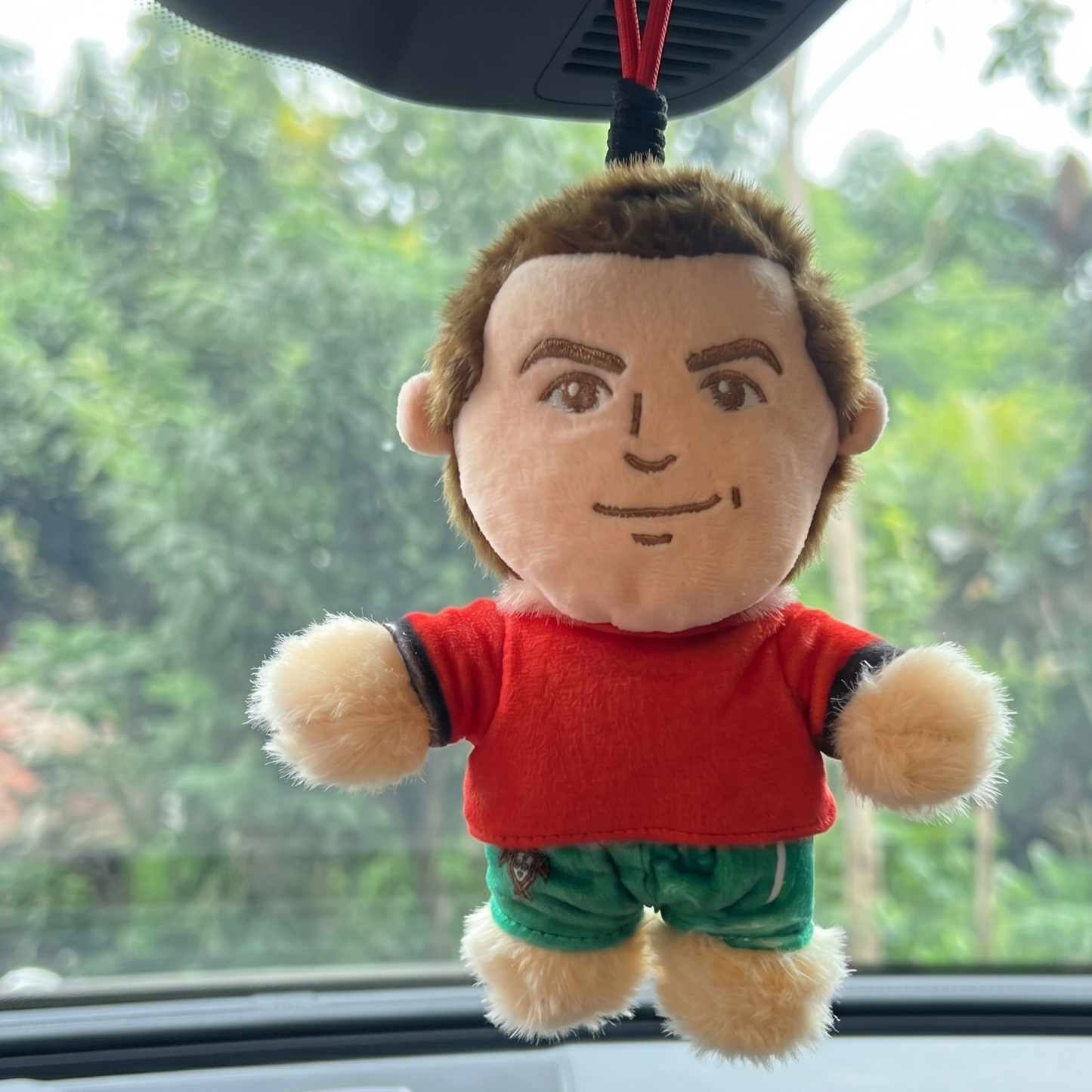 Football Legend Plush - Number 7 Jersey Stuffed Toy Top Goal Scorer Handmade Plush 18cm