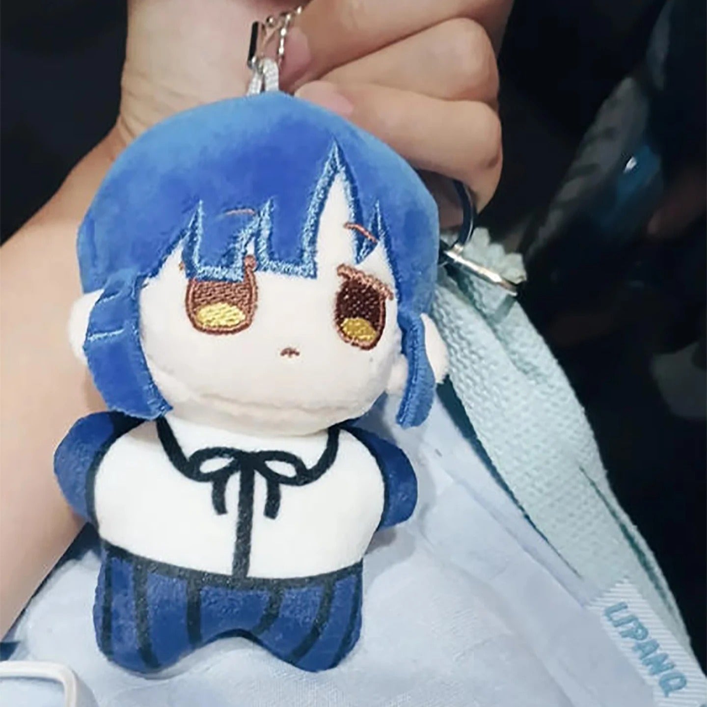 Ryo The Broke Bassist Plush The Zip-Tie Rock Band Plushies 10cm