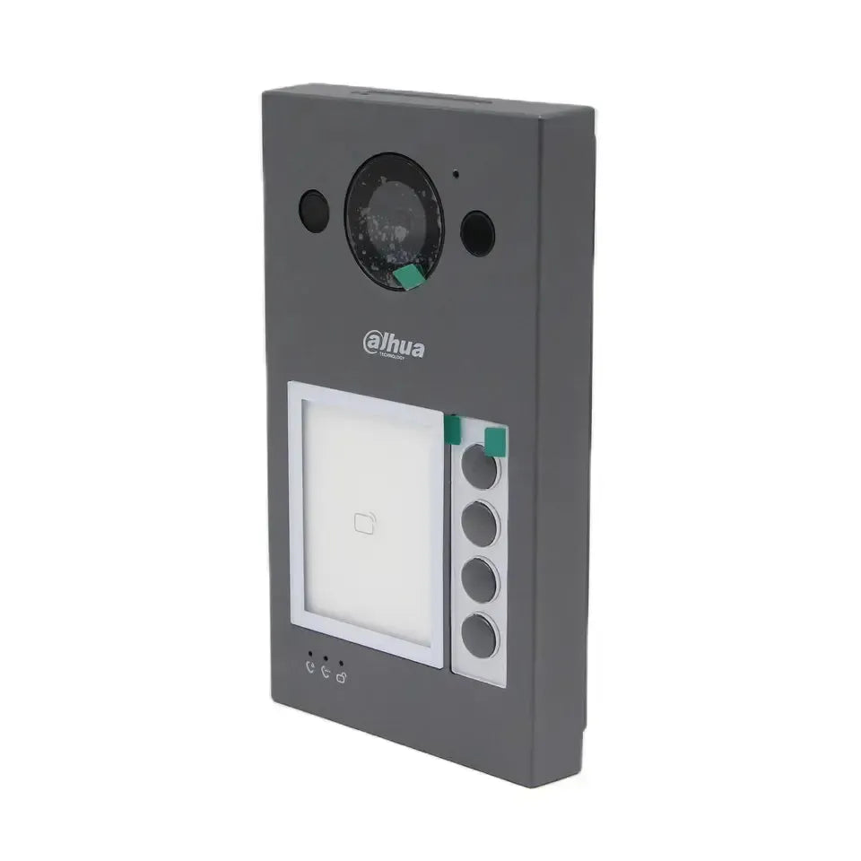 Dahua DHI-VTO3311Q-WP Wi-Fi Villa Door Station, 2MP Camera, Two-Way Audio, PoE, IP65, IK08, Grey – Secure Intercom Solution for Homes & Apartments