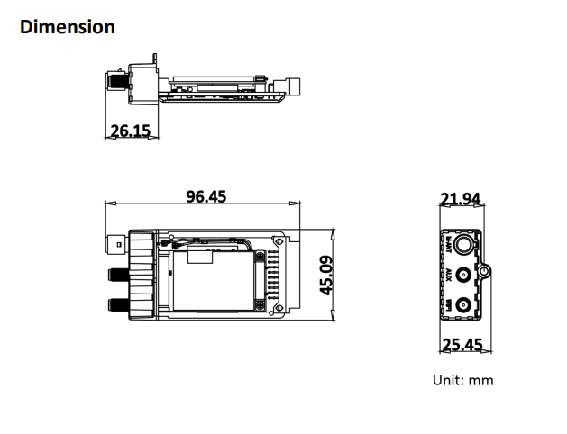 Hikvision HIK-AE-MP1460 Mobile Wireless Module – 4G LTE & 5GHz WiFi Expansion for Mobile NVR/DVR