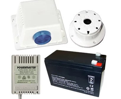 BOSCH, Solution 2000 Alarm kit Includes ICP-SOL2-P panel IUI-SOL-TS7 LCD 7" Touchscreen keypad+ Siren kit