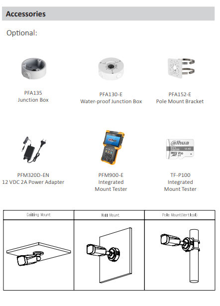 Dahua DH-IPC-HFW3849T1-AS-PV-PRO-ANZ 8MP TiOC Wizcolor 4K Smart Dual Light Bullet Camera | Active Deterrence | WizSense AI | IP67 | PoE+ | SMD 4.0 | ANZ Model