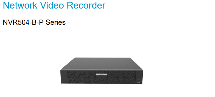 Uniview NVR504-32B-P16 Prime Series Network Video Recorder - 16 Channel 4K PoE NVR with Ultra 265, RAID Support and Up to 16MP Recording