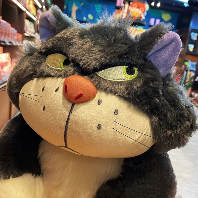 Side Eye Cat Plush Toy - Soft Grumpy Cat Doll, Cute Home Décor Gift - 35cm & 65cm