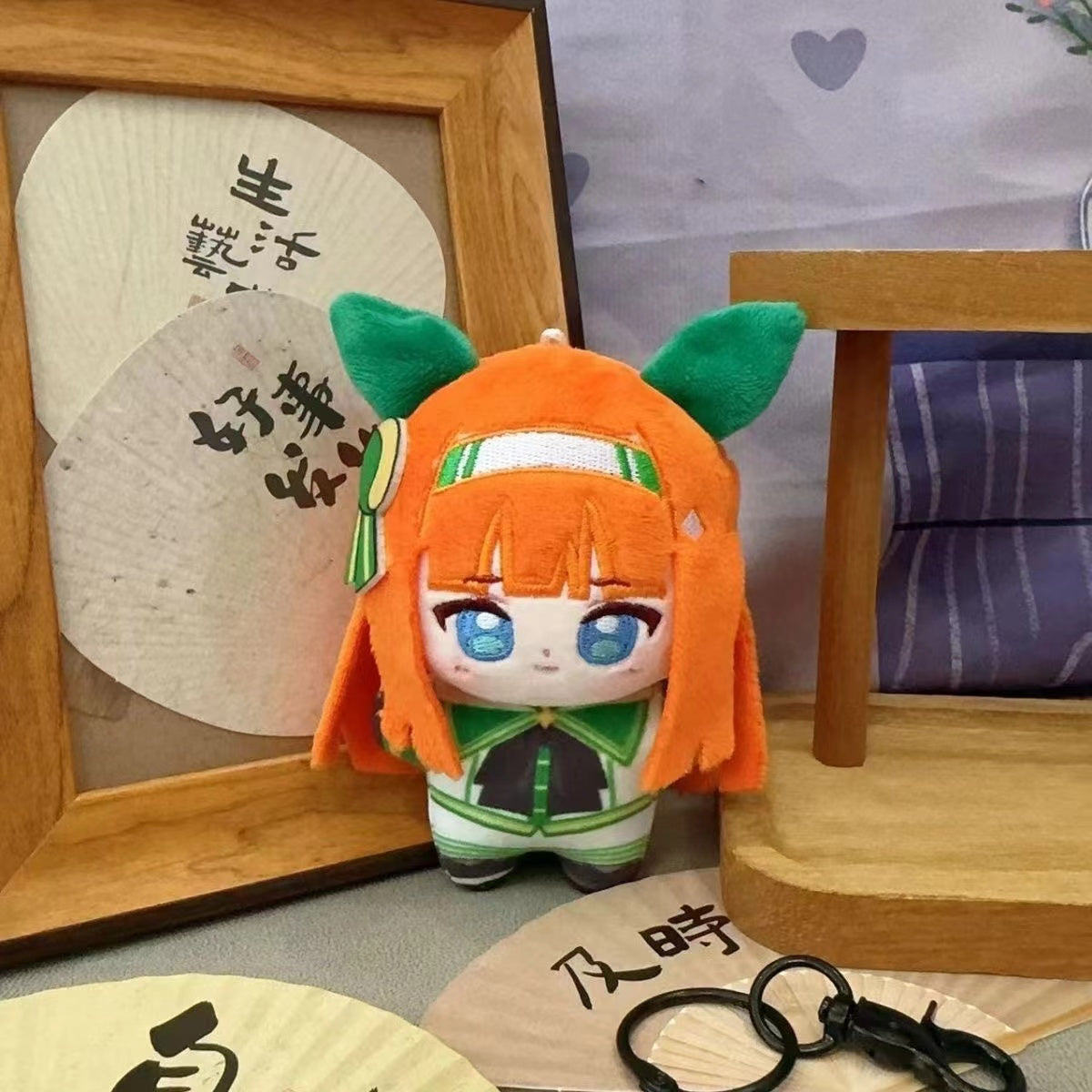 Silence Suzuka Plush & Special Week Plush Horse Girl Anime Handmade Plushies 12cm