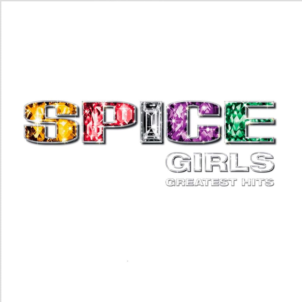 Spice Girls Greatest Hits vinyl album cover graphic