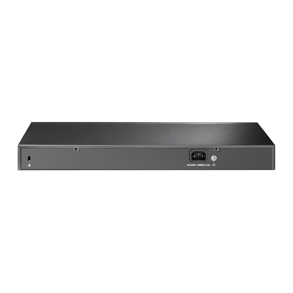 TP-Link TL-SL1218P 16-Port 10/100 Mbps + 2-Port Gigabit PoE+ Rackmount Switch | Efficient Power, Long-Range PoE, Hassle-Free Networking