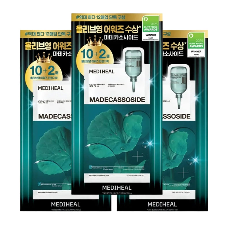 MEDIHEAL Madecassoside Essential Mask β Blemish Repair