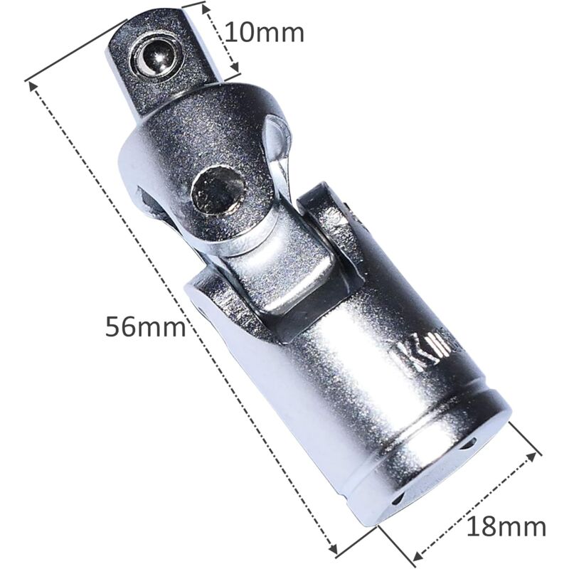 3/8 Drive Universal Joint For Ratchet Wrench Sockets Ratchet Right Angle Adapter - C2181